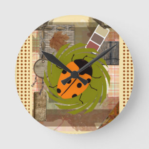 LADYBUGS RUNDE WANDUHR