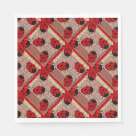 LADYBUGS SERVIETTE