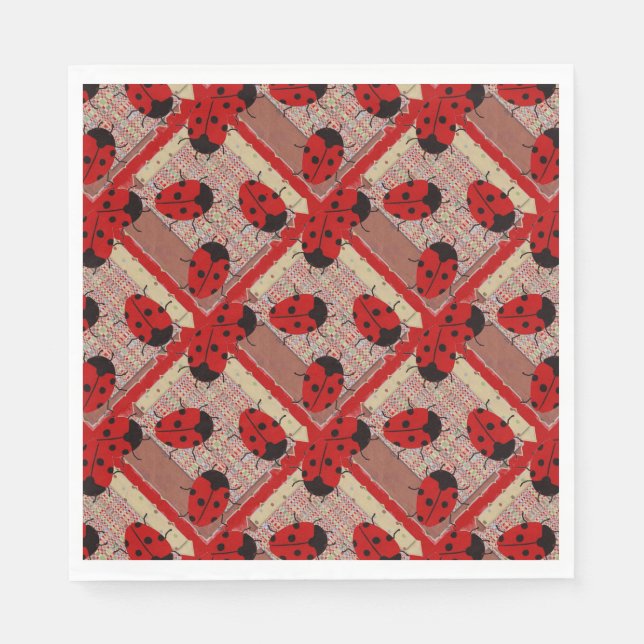LADYBUGS SERVIETTE (Vorderseite)