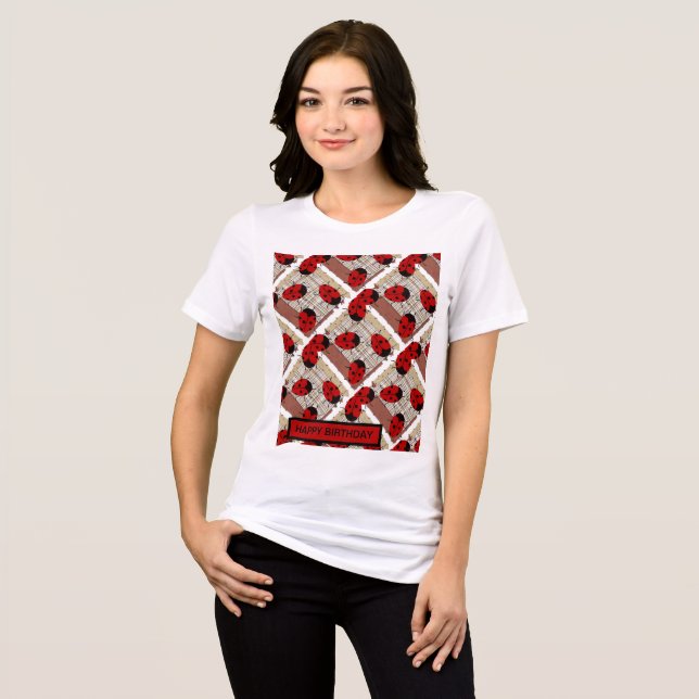 LADYBUGS Tri-Blend SHIRT (Vorderseite voll)