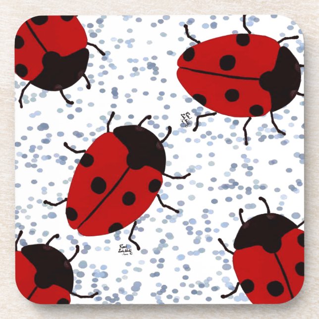 LADYBUGS UNTERSETZER (Vorderseite)