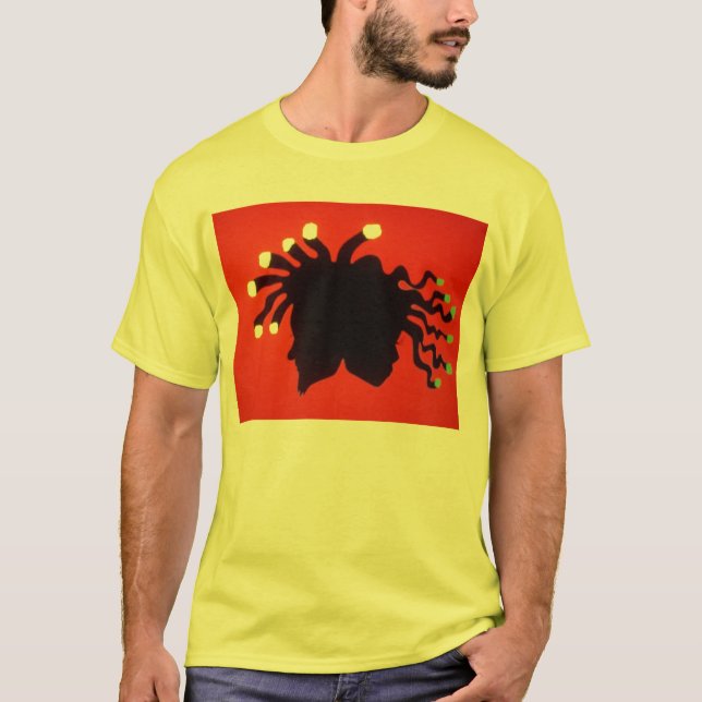LADYELLOWRASTA T-Shirt (Vorderseite)