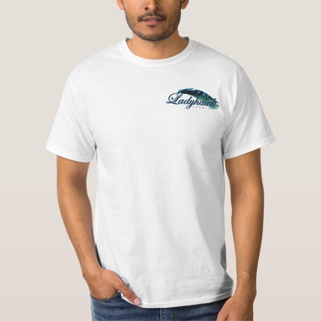 Ladyhawk Events Logo-Shirt T-Shirt (Vorderseite)