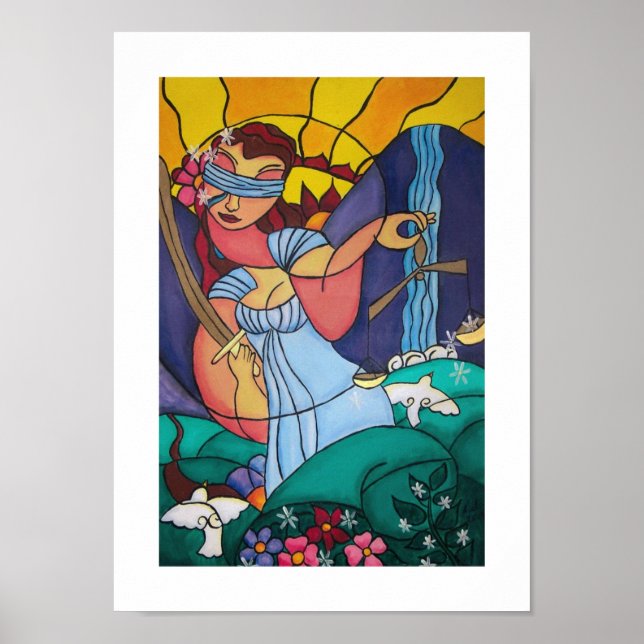 LadyJustice Poster (Vorne)