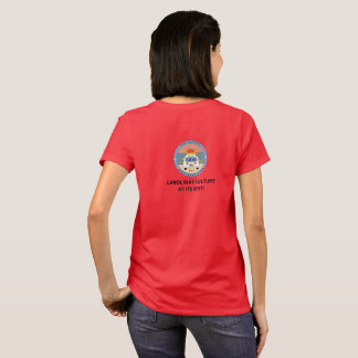 Ladys 100% T - Shirt aus Baumwolle