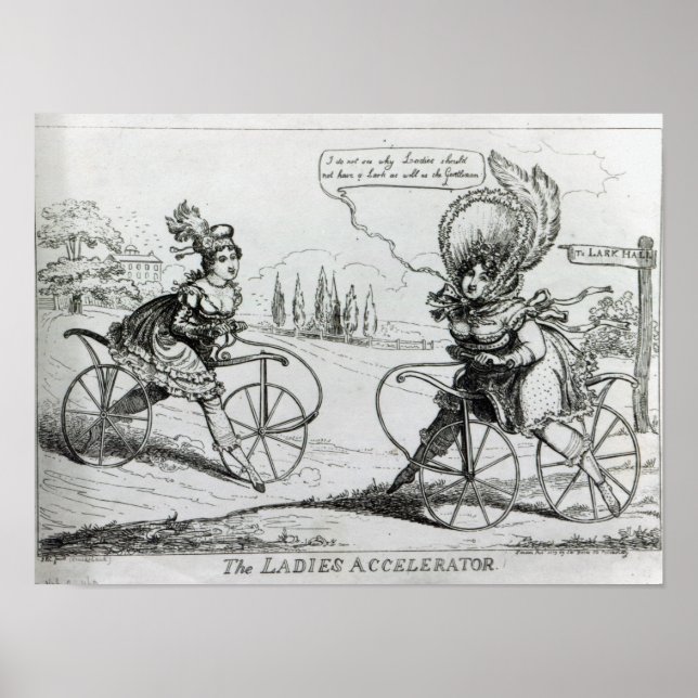 Ladys Accelerator, 1819 Poster (Vorne)