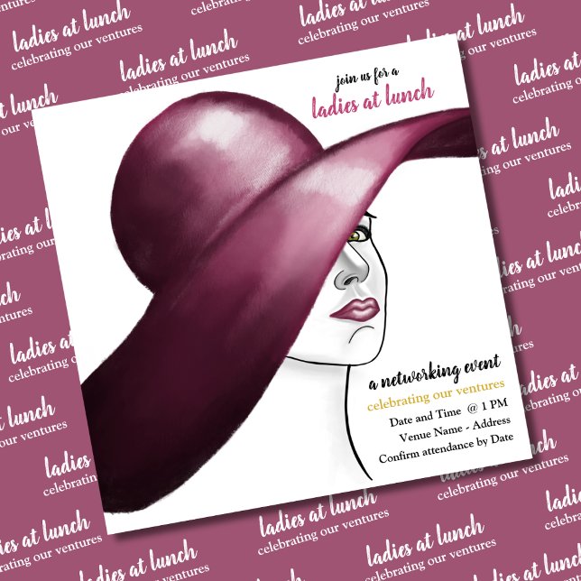 Ladys at Lunch - Eine schicke Netzwerkangelegenhei Einladung (Von Creator hochgeladen)