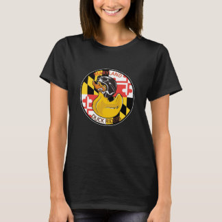 Ladys Basic Black MDR Shirt