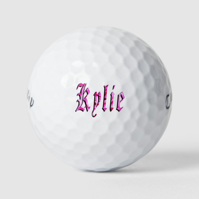 Ladys Called Kylie Golfball (Vorderseite)