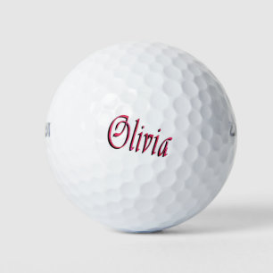 Ladys Called Olivia Golfball
