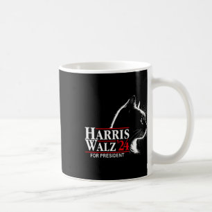 Ladys Cat Harris Wheimer 24 für Präsident Electio Kaffeetasse
