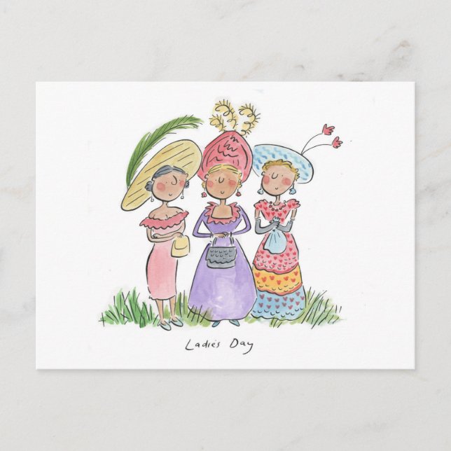 Ladys Day Postkarte (Vorderseite)