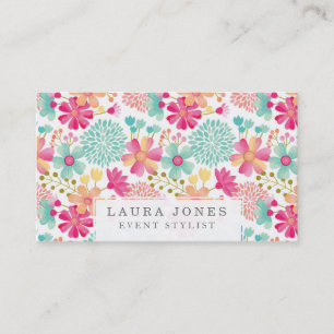 Ladys Designer Florist Stylist Terminkarte