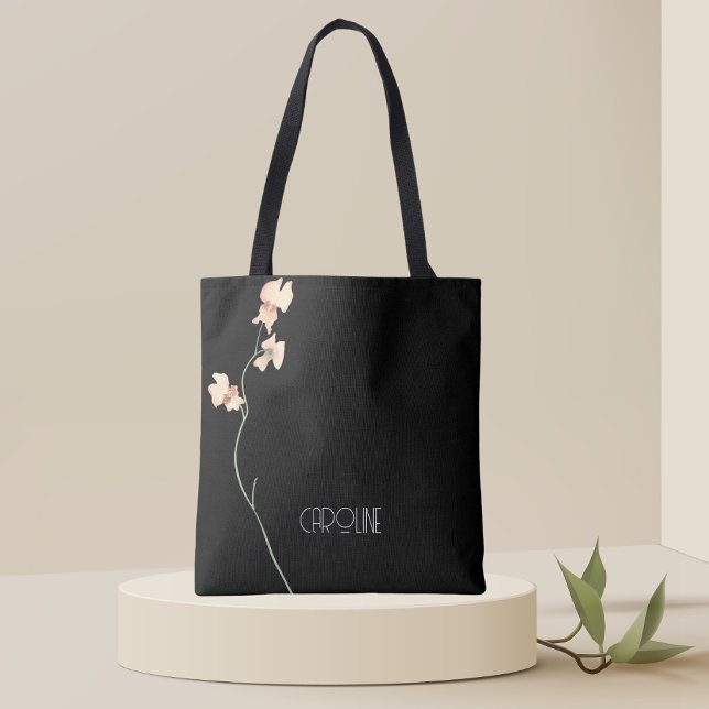 Ladys Elegant Black Floral Boho Niedlich Tasche (Von Creator hochgeladen)