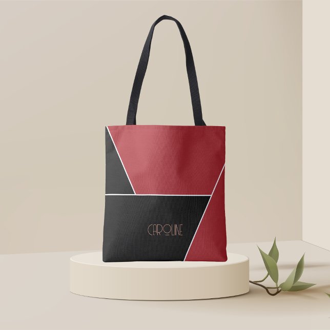Ladys Elegante Simple Pattern Black Niedlich Tote  Tasche (Von Creator hochgeladen)