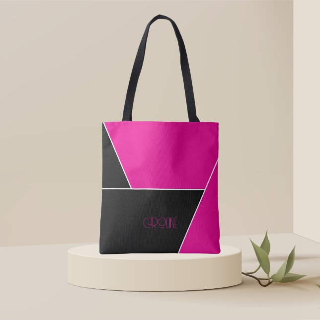 Ladys Elegante Simple Pattern Black Niedlich Tote  Tasche (Von Creator hochgeladen)