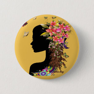 Ladys Fantasy Fashion Button