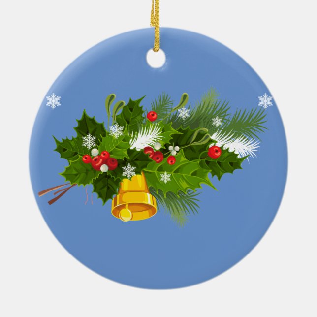 Ladys Fantasy Fashion Keramik Ornament (Hinten)