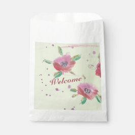 Ladys Flower Event Willkommen Geschenktütchen