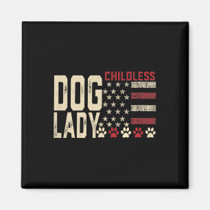 Ladys for Kamala Funny Dog 2024 Präsident Kamala Magnet