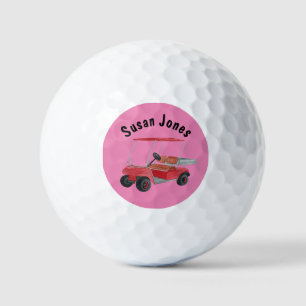 Ladys golf ball individuelle Name monogram