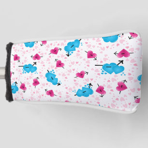 Ladys Golf Club Putter Abdeckung Herz Headcover