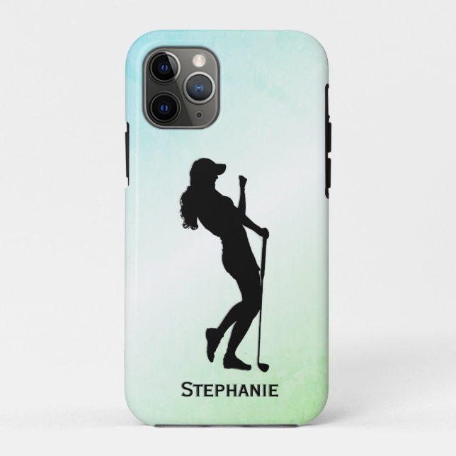 Ladys Golf Green Case-Mate iPhone Hülle (Rückseite)