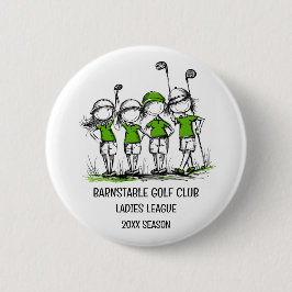 Ladys Golf League Button