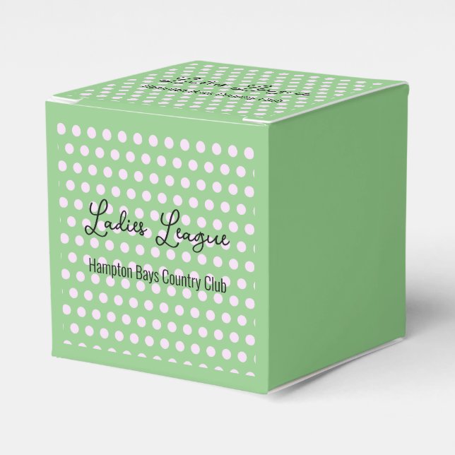 Ladys Golf League Hershey's Candy Favors Geschenkschachtel (Vorderseite)