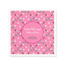 Ladys Golf League Party Paper