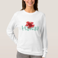 Ladys Hawaii Hibiskus Blume hoodie