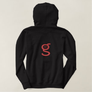 Ladys Hoodie w Large Logo