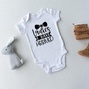 Ladys I are Arrived Baby Bodysuit Strampler