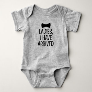 Ladys Ich bin schon mal eine lustige neue Baby Boy Strampler