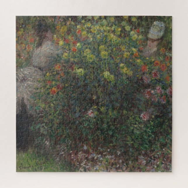 Ladys in Blume Monet 1875 (Vertikal)