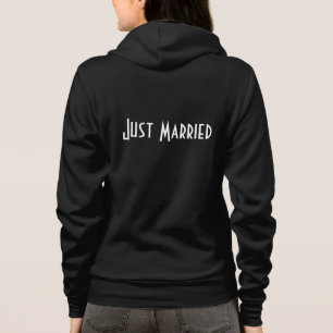 Ladys Just Married Hoodie