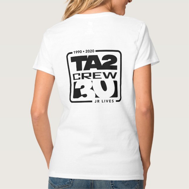 Ladys (Logorückseite) T-Shirt (Rückseite)