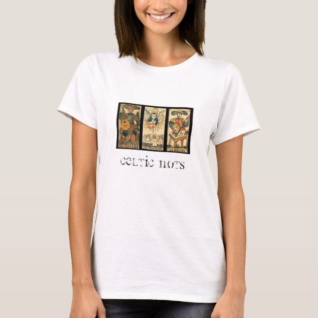 Ladys longsleeve - Nots Tarot T-Shirt (Vorderseite)