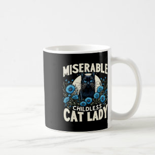 Ladys Miserable Chilless Cat Lady Us Election Da Kaffeetasse