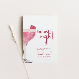 Ladys Night Dinner Party Einladung