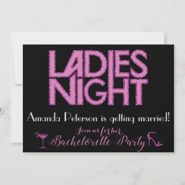 Ladys Night Einladungs-Design Einladung
