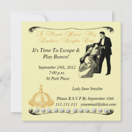 Ladys Night Out Einladung