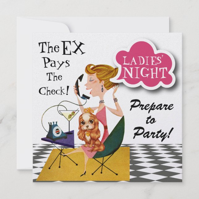 Ladys Night Out - SRF Einladung (Vorderseite)