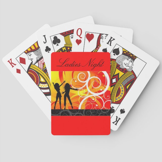 Ladys Night Playing Cards Spielkarten (Rückseite)
