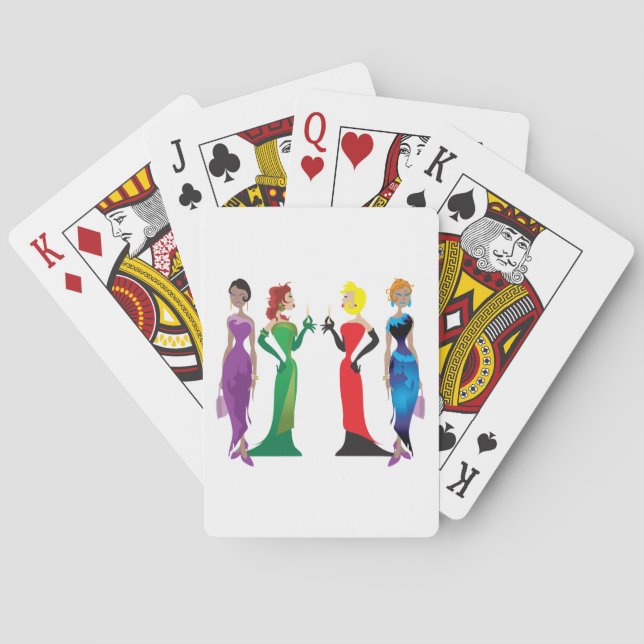 Ladys Night Playing Cards Spielkarten (Rückseite)
