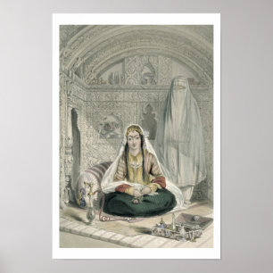 Ladys of Caubul in ihrem In- und Out-of-Door-Costu Poster