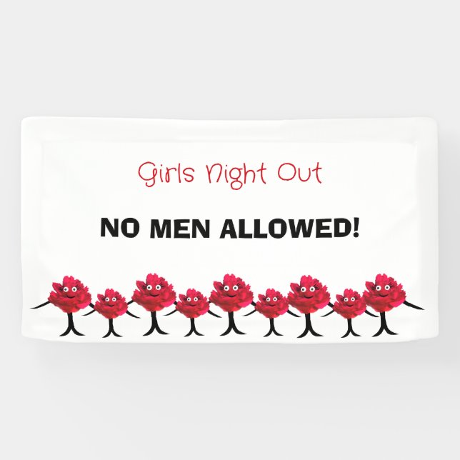 Ladys peonies banner (Horizontal)