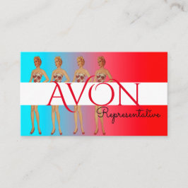 Ladys Personalisiert Avon Visitenkarte