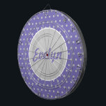 Ladys' Personalisiert Polka Dot Dartboard (Lavende Dartscheibe<br><div class="desc">Vintager Stil für die Damen... Lavendelhintergrund mit grauen Polka-Punkten... grauer Mittelkreis mit Lavendelschrift... weißer Akzent... Eine tolle Geschenkidee... Party-Spiel.. besonders für die Gals... Hänge im Spielzimmer... Bar... ... ... ... ... ... ... ... ... ... ... ... ... ... ... ... ... ... ... ... ... ... ... ... ......</div>