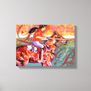Ladys Polo Leinwand